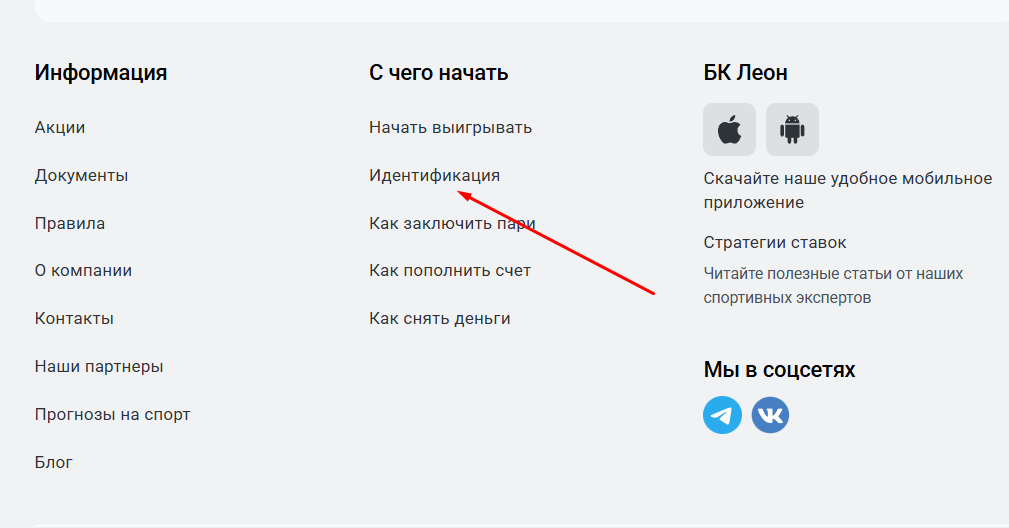 идентификация