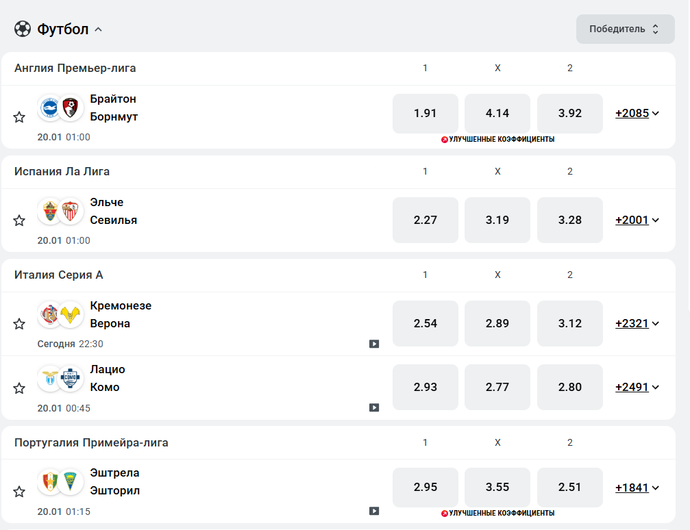 ставки Леон