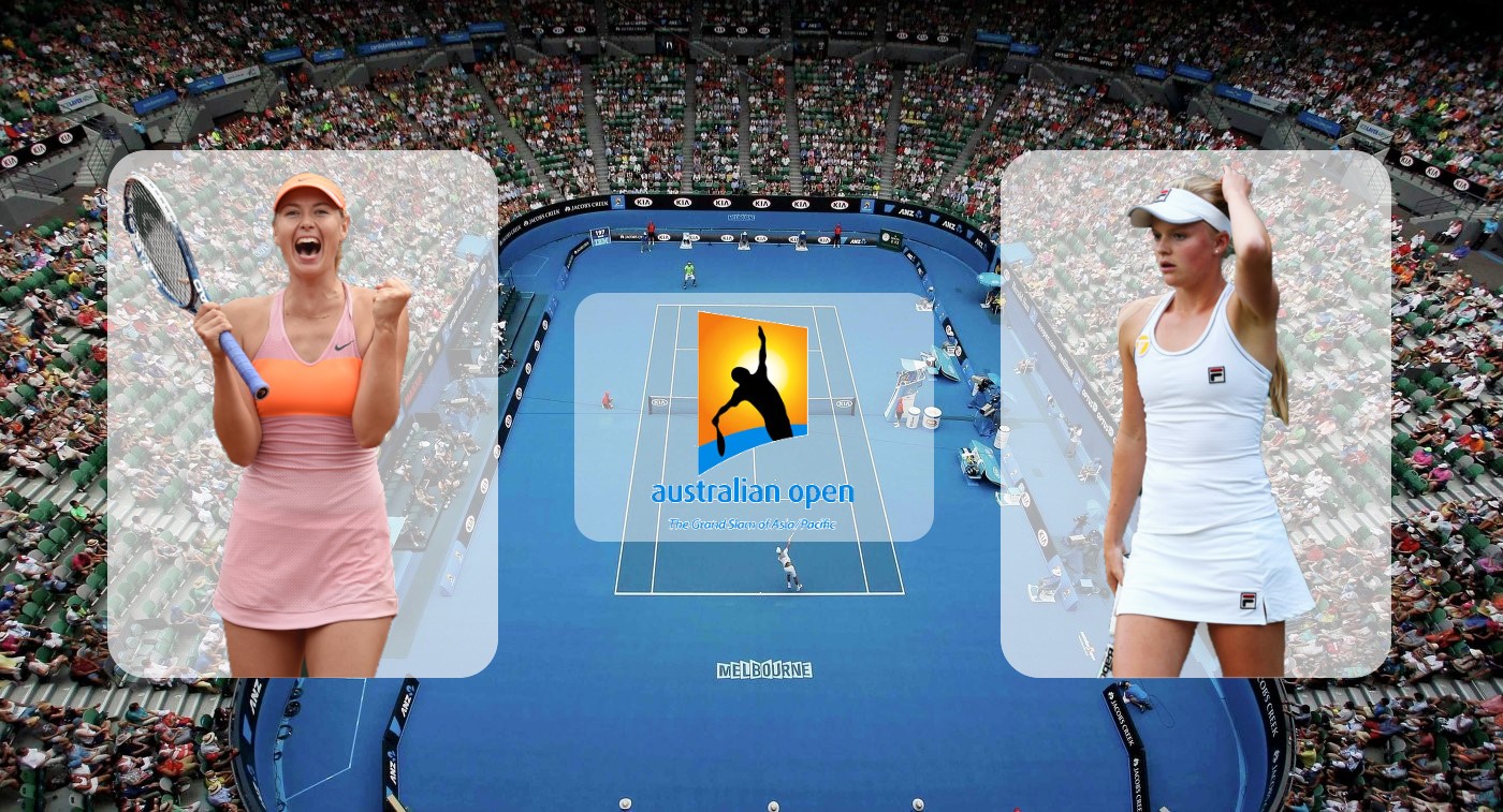 Мария Шарапова – Хэрриет Дарт. Прогноз на матч Australian Open 14.01.2019