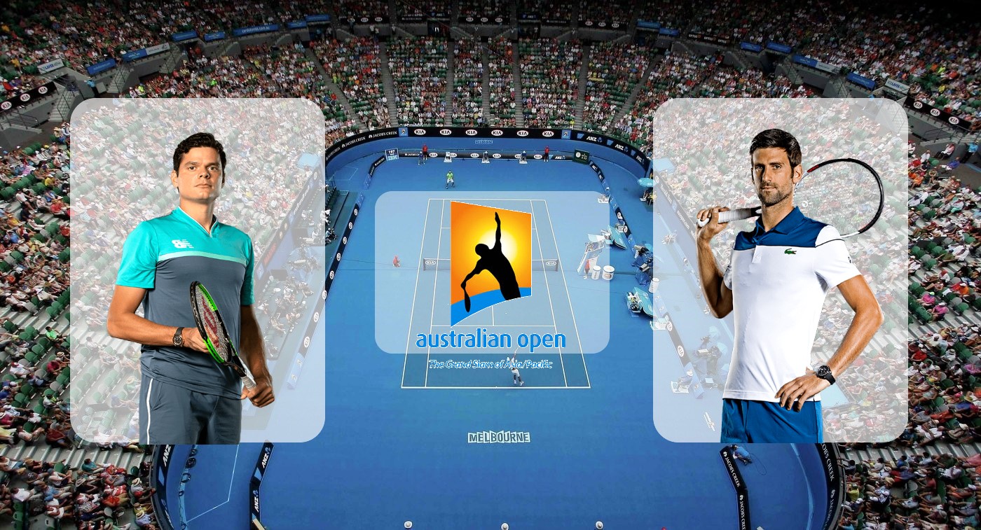 Милош Раонич – Новак Джокович. Прогноз на матч Australian Open 28.01.2020