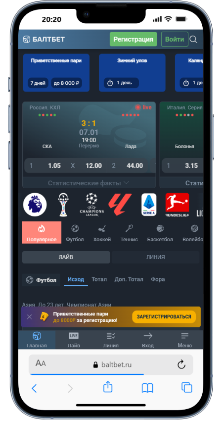 Основное окно