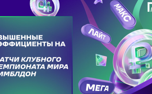 БК Лига Ставок повышает коэффициенты на Уимблдон и Клубный чемпионат мира