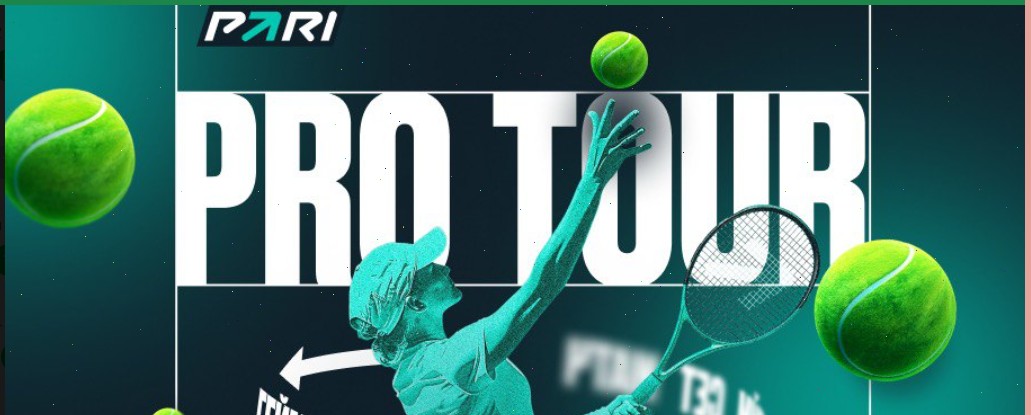 Взойди на вершину рейтинга вместе с PARI PRO TOUR! Новый турнир для фанатов тенниса