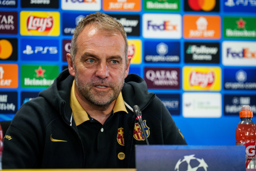 Ханси Флик: «Стадион может сильно нам помочь». Тренер «Барселоны» рассказал о предстоящем матче с «Атлетиком» и кадровой ситуации