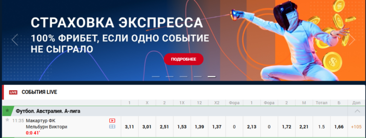 Что такое фора в БК Зенит и как её использовать