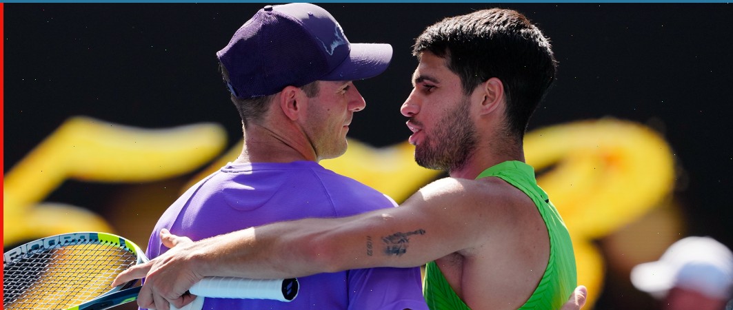 Алькарас обыграл Пола и вышел в 1/4 финала Открытого чемпионата Австралии 2026