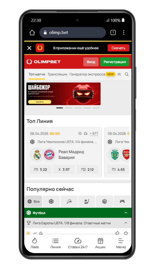 Основное окно