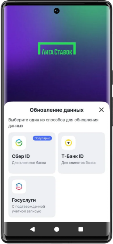 Оплата налога на выигрыш в Лига Ставок