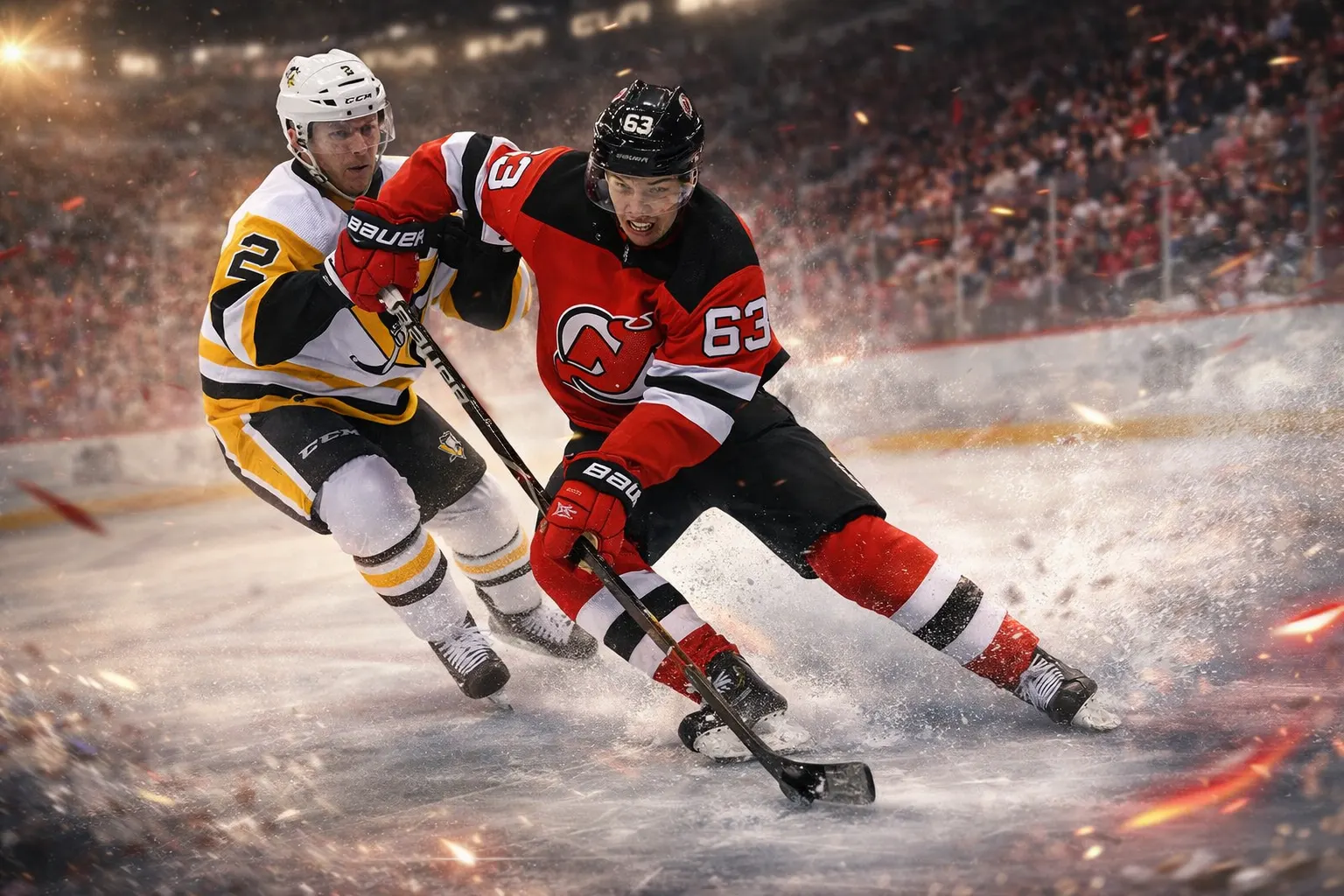 Питтсбург Пингвинз — Нью-Джерси Девилз прогноз на матч 27 февраля 2026