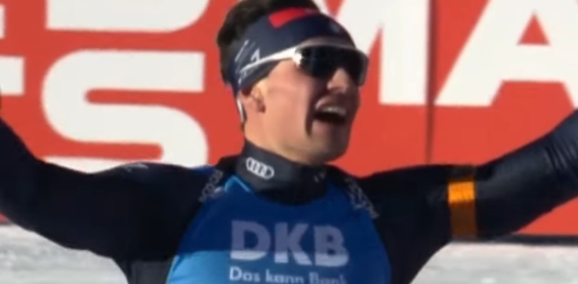 Где смотреть трансляцию мужского спринта по биатлону