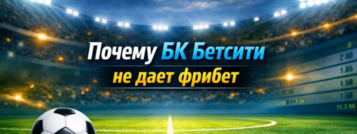 Почему Бетсити не дает фрибет
