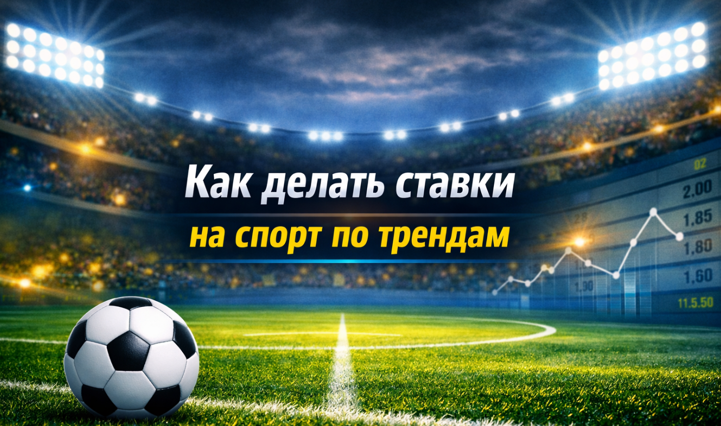 Как делать ставки на спорт по трендам