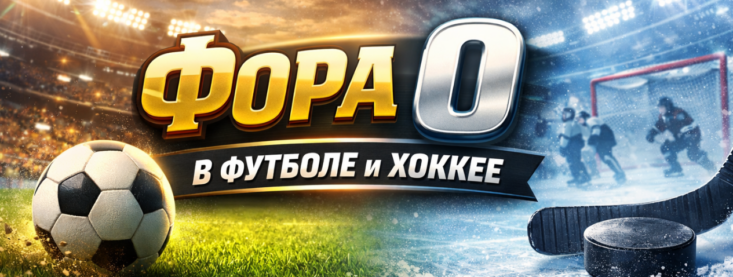 Фора 0 в футболе и хоккее что это