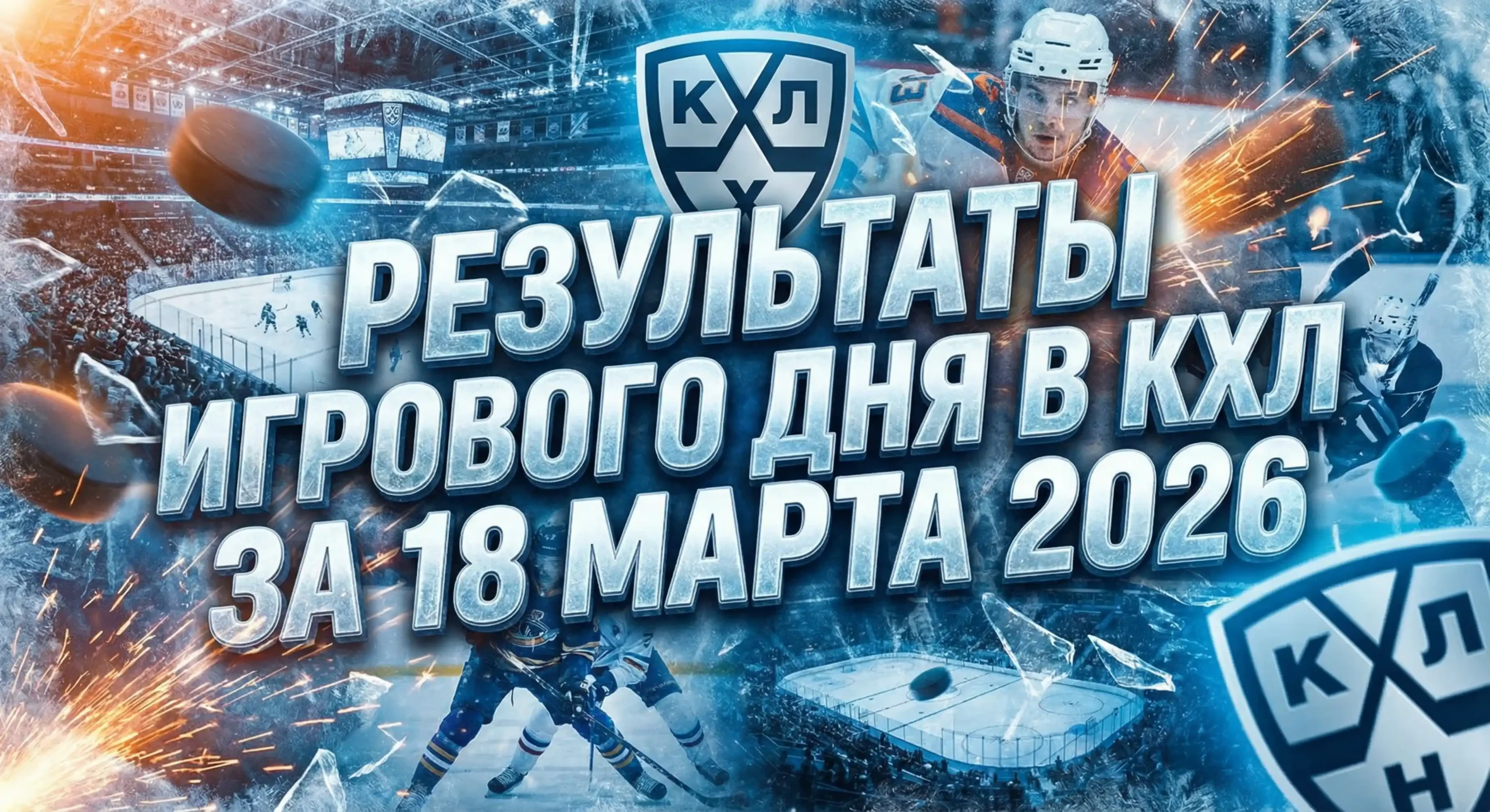 Результаты игрового дня в КХЛ за 18 марта 2026