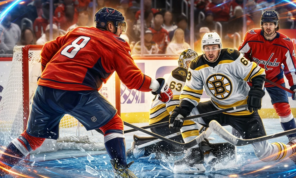 Бостон Брюинз — Вашингтон Кэпиталз прогноз на матч 7 марта 2026