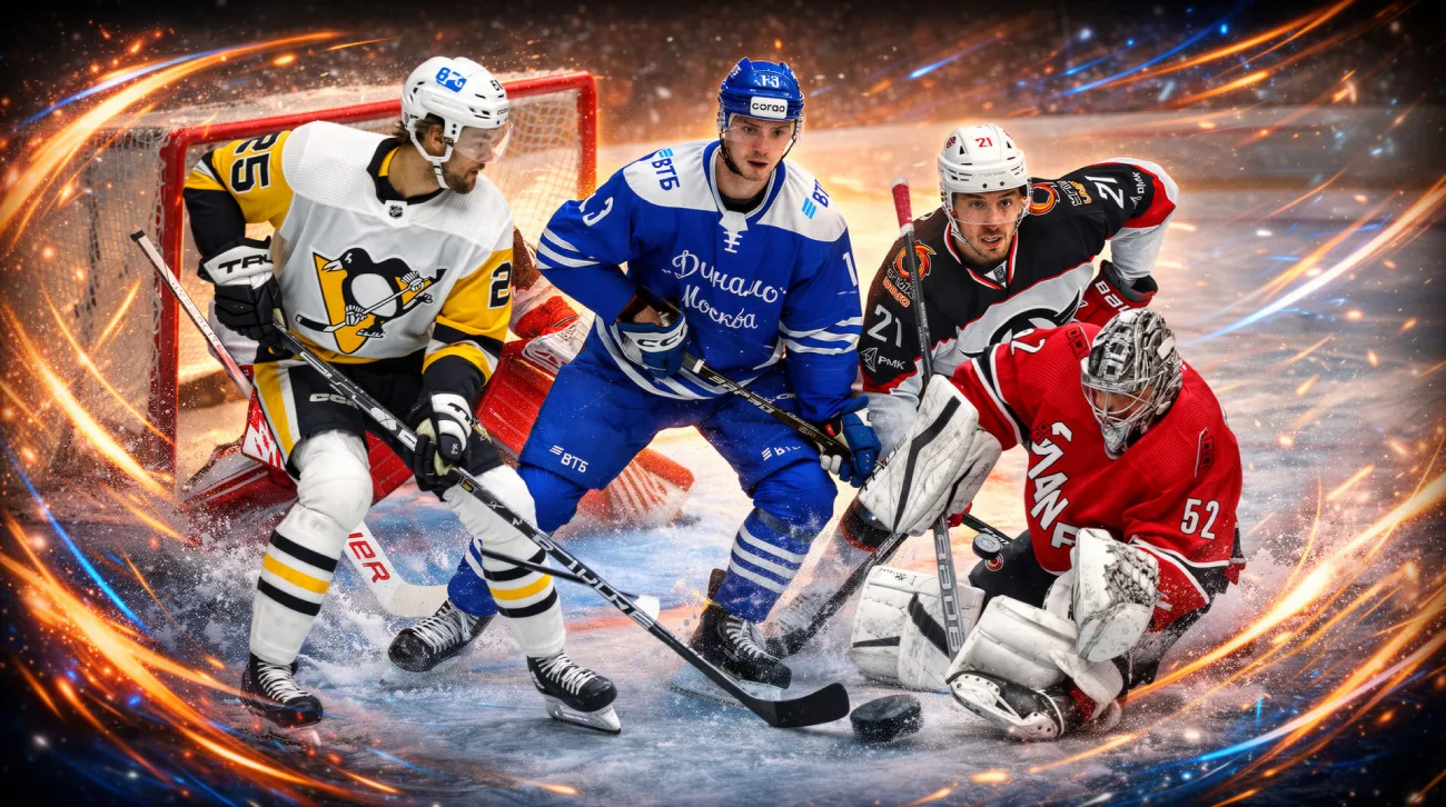 Каролина — Питтсбург: где смотреть прямой эфир матча НХЛ и когда начало