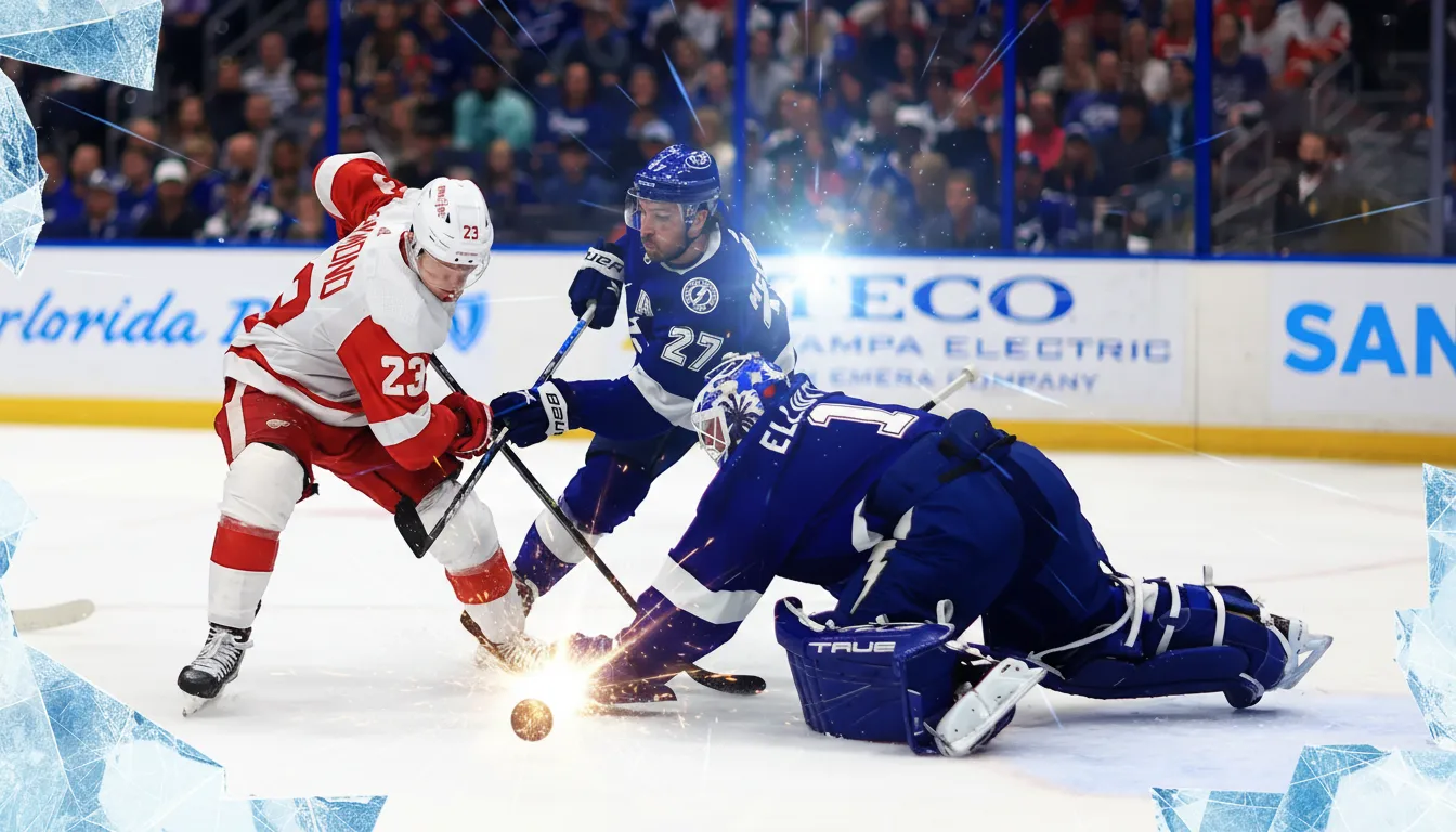 Тампа-Бэй Лайтнинг — Детройт Ред Уингз прогноз на матч 13 марта 2026
