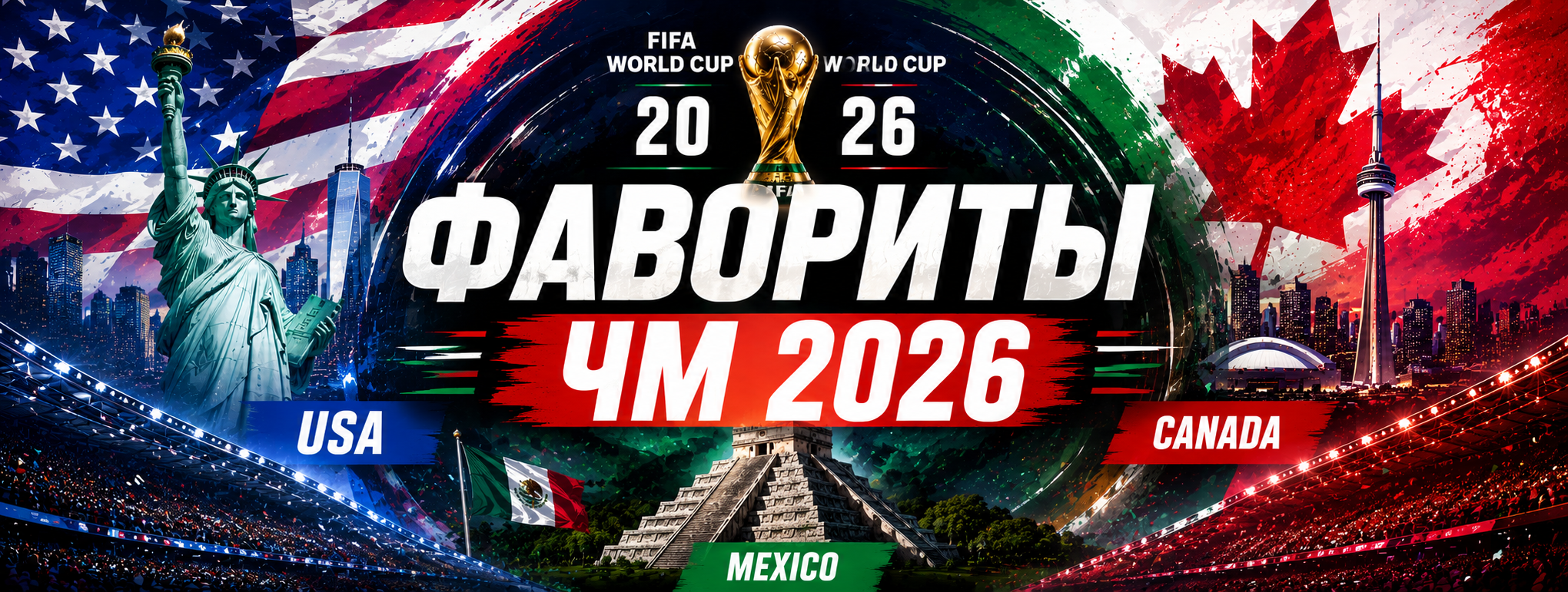 Фавориты ЧМ 2026 по футболу