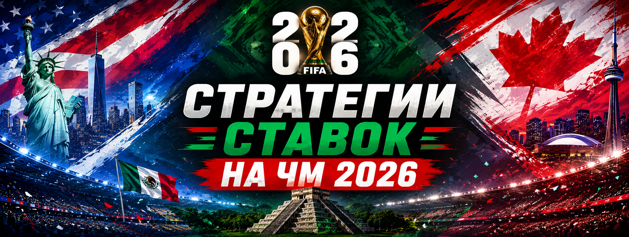 Стратегии ставок на ЧМ 2026 по футболу
