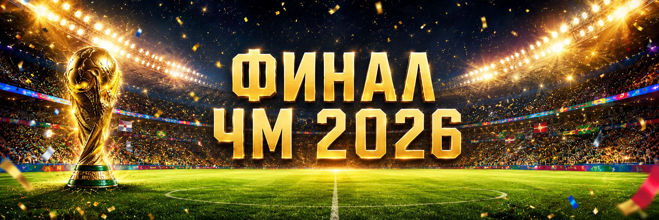 Финал ЧМ 2026 по футболу — дата, стадион, время