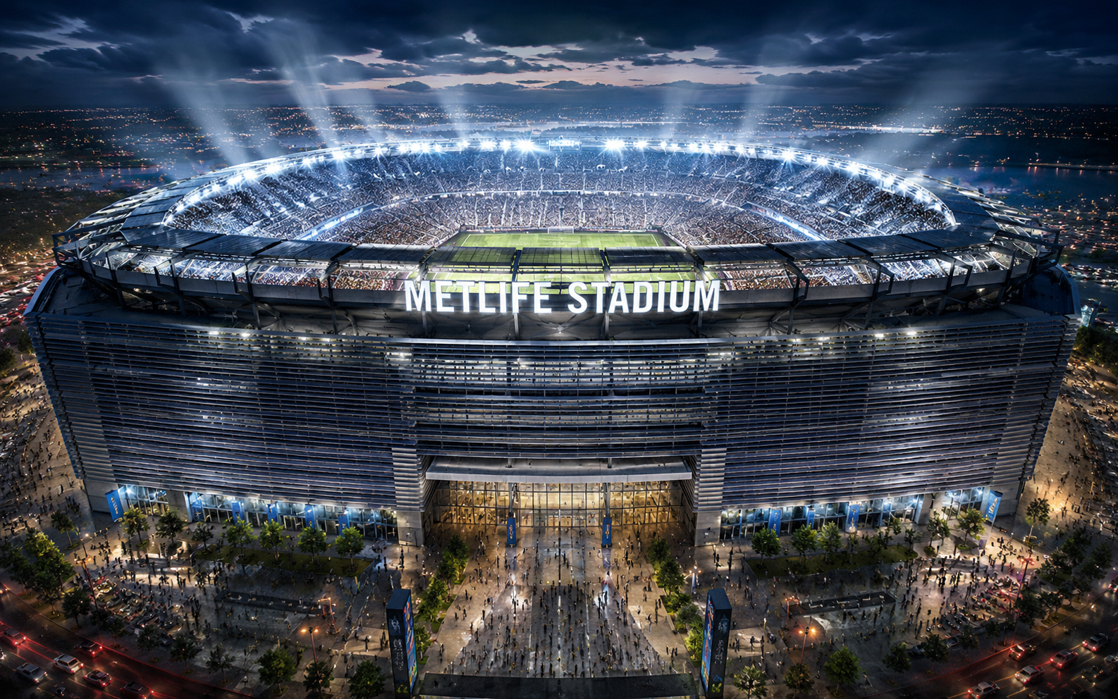 Стадион, который примет финал ЧМ 2026 - MetLife Stadium в Ист-Ратерфорде