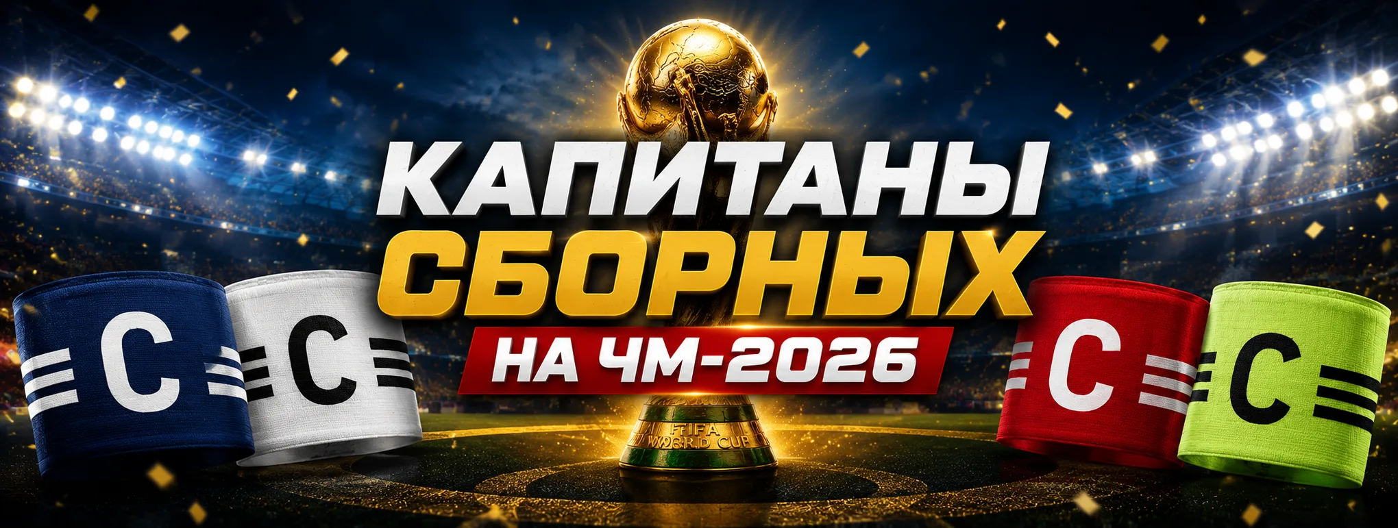 Капитаны сборных на ЧМ 2026