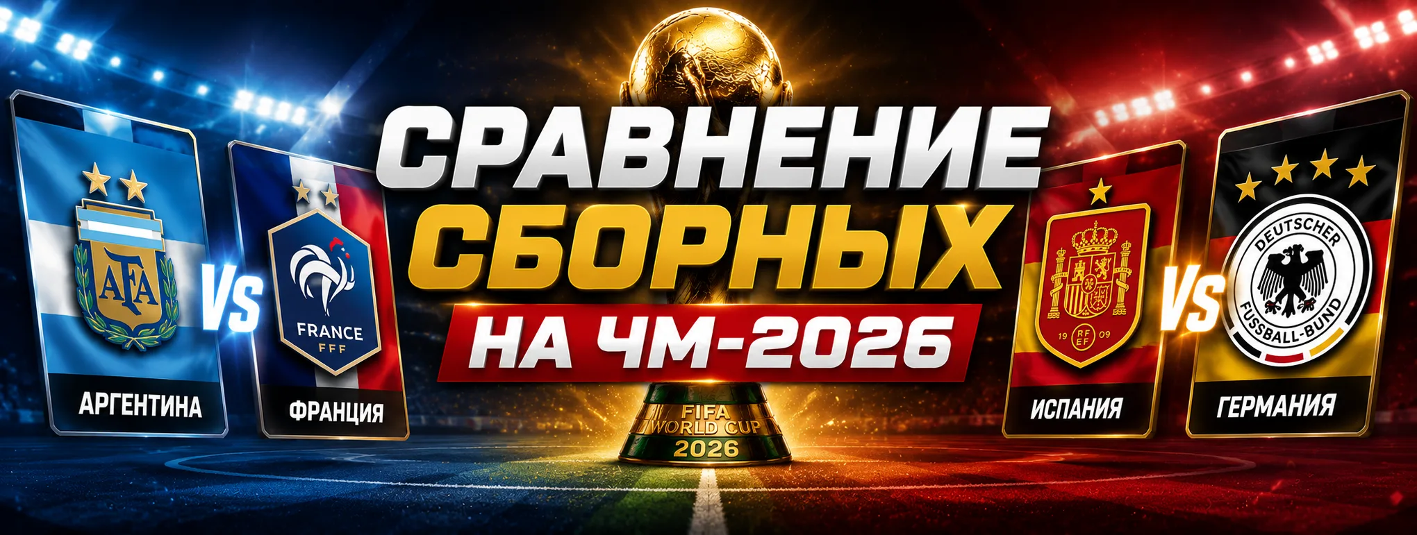 Сравнение сборных на ЧМ 2026