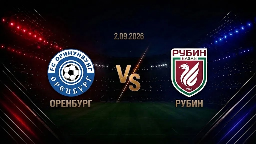 Оренбург — Рубин: смотреть трансляцию матча
