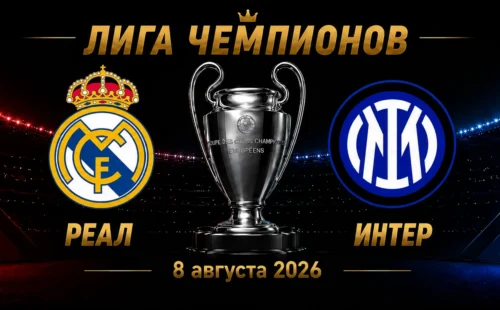 Реал — Интер прогноз на Лигу чемпионов 8 сентября 2026 года