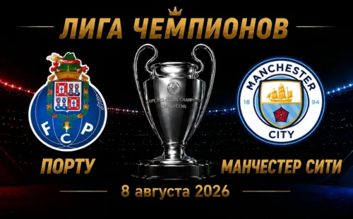 Порту — Манчестер Сити прогноз на Лигу чемпионов 8 сентября 2026 года