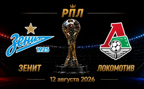 Зенит — Локомотив прогноз на РПЛ 12 сентября 2026 года